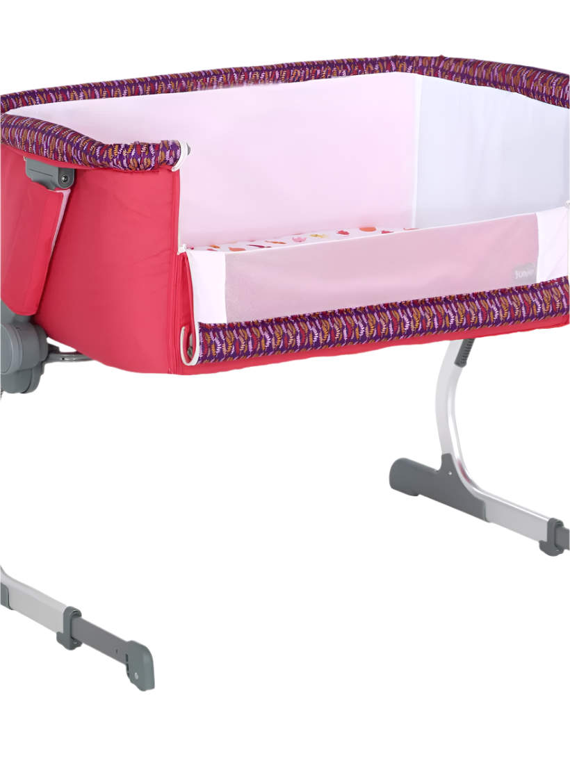 Preloved Juniors Bedside Bassinet, Watermelon Red