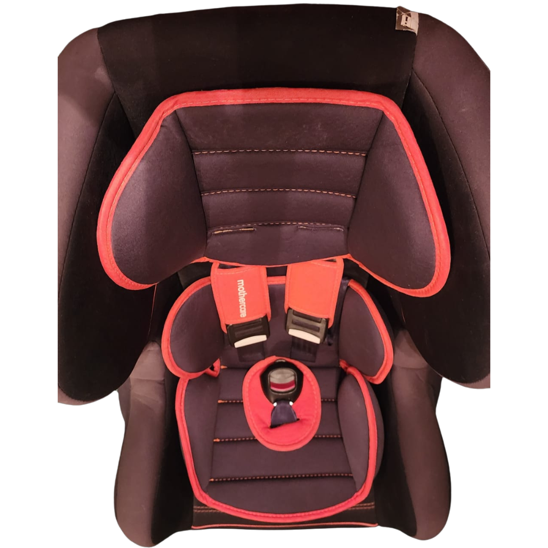 Open Box Mothercare Madrid Combination Car Seat, Black/ Sport Orange
