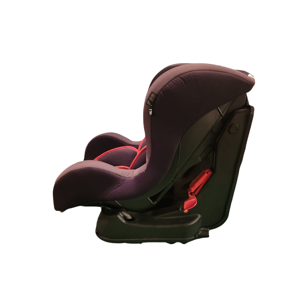 Open Box Mothercare Madrid Combination Car Seat, Black/ Sport Orange