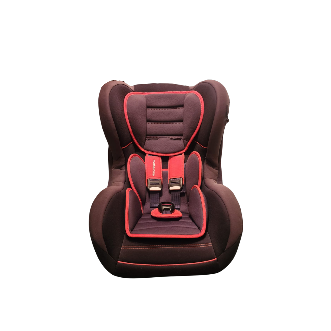 Open Box Mothercare Madrid Combination Car Seat, Black/ Sport Orange