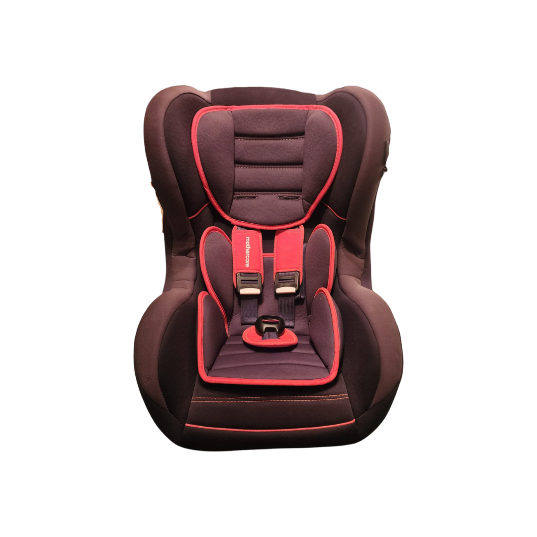 Open Box Mothercare Madrid Combination Car Seat, Black/ Sport Orange