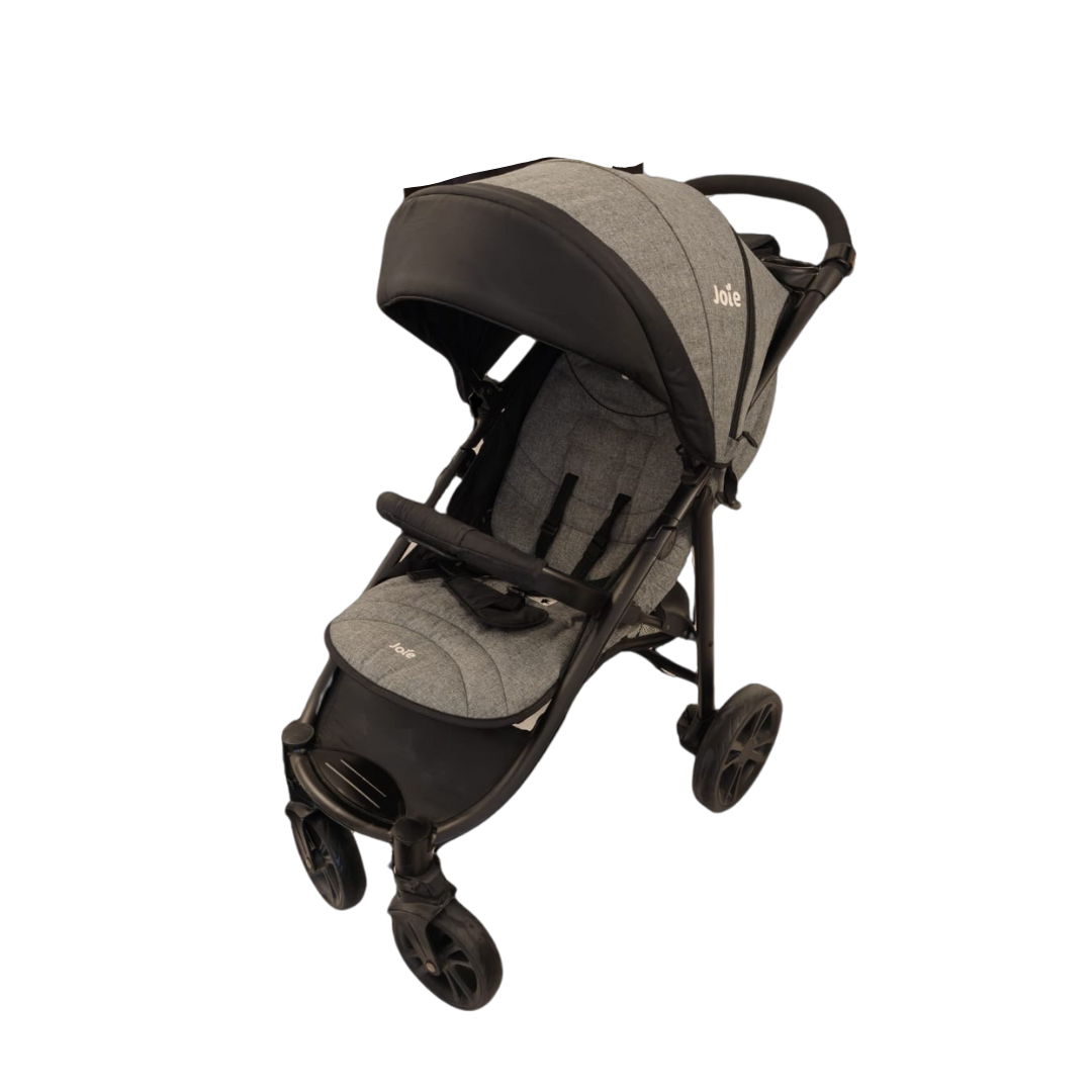 Preloved Joie Litetrax™ 4 Travel System (Stroller, Car Seat), Coal