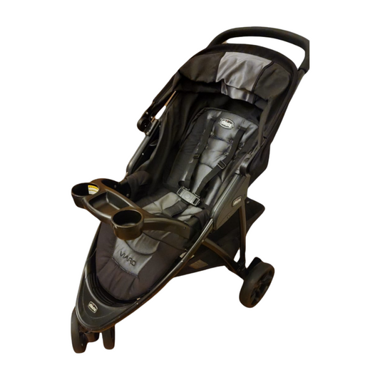 Preloved Chicco Viaro Quick-Fold Stroller, Apex