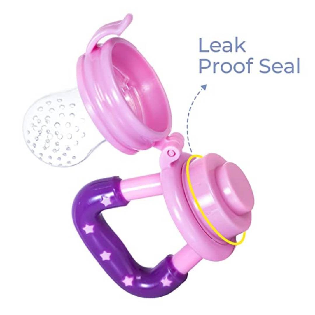 Baby Active Baby Fruit Pacifier Nipple, Blue/Purple