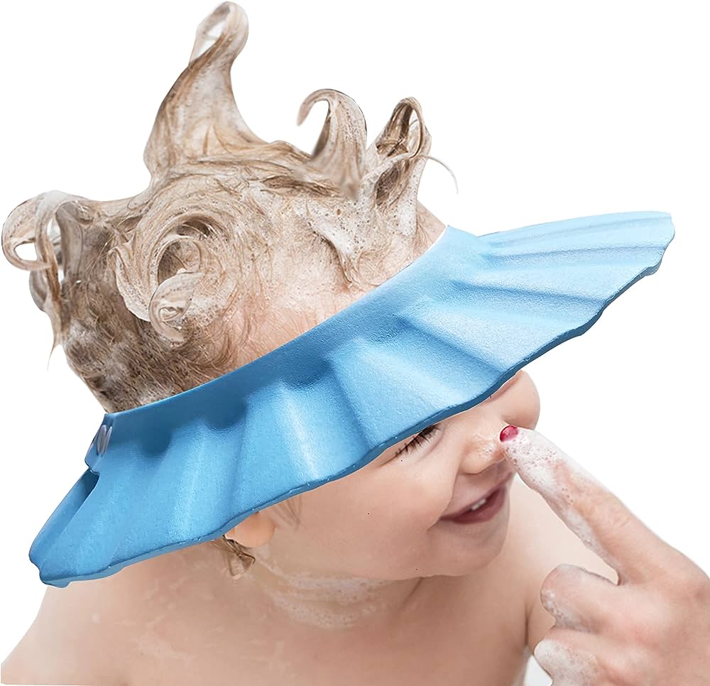 Baby Active, Bath Baby Shower Cap, Blue