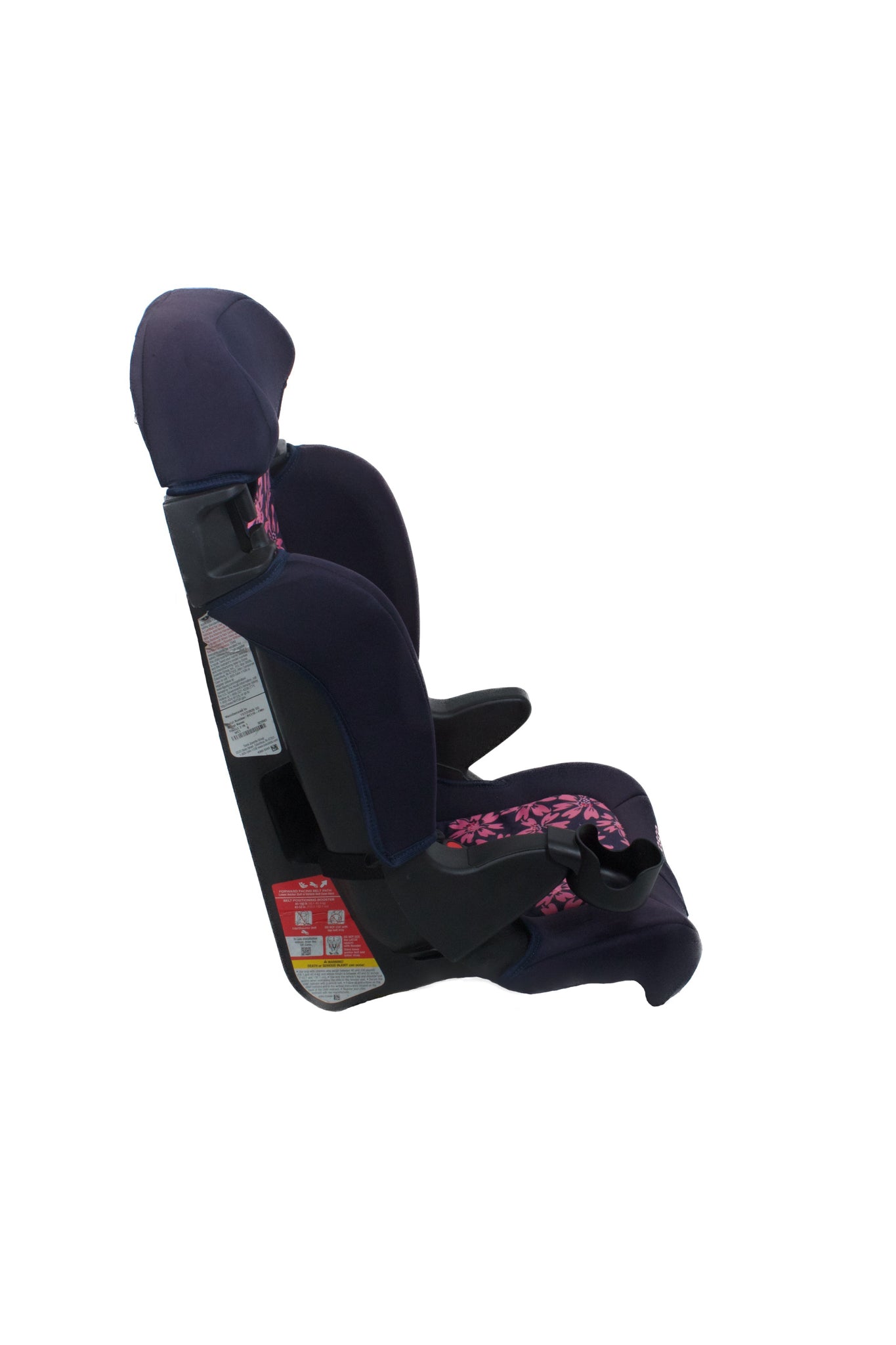 Preloved Cosco Finale 2 in 1 Booster Car Seat, Pink Amaryllis