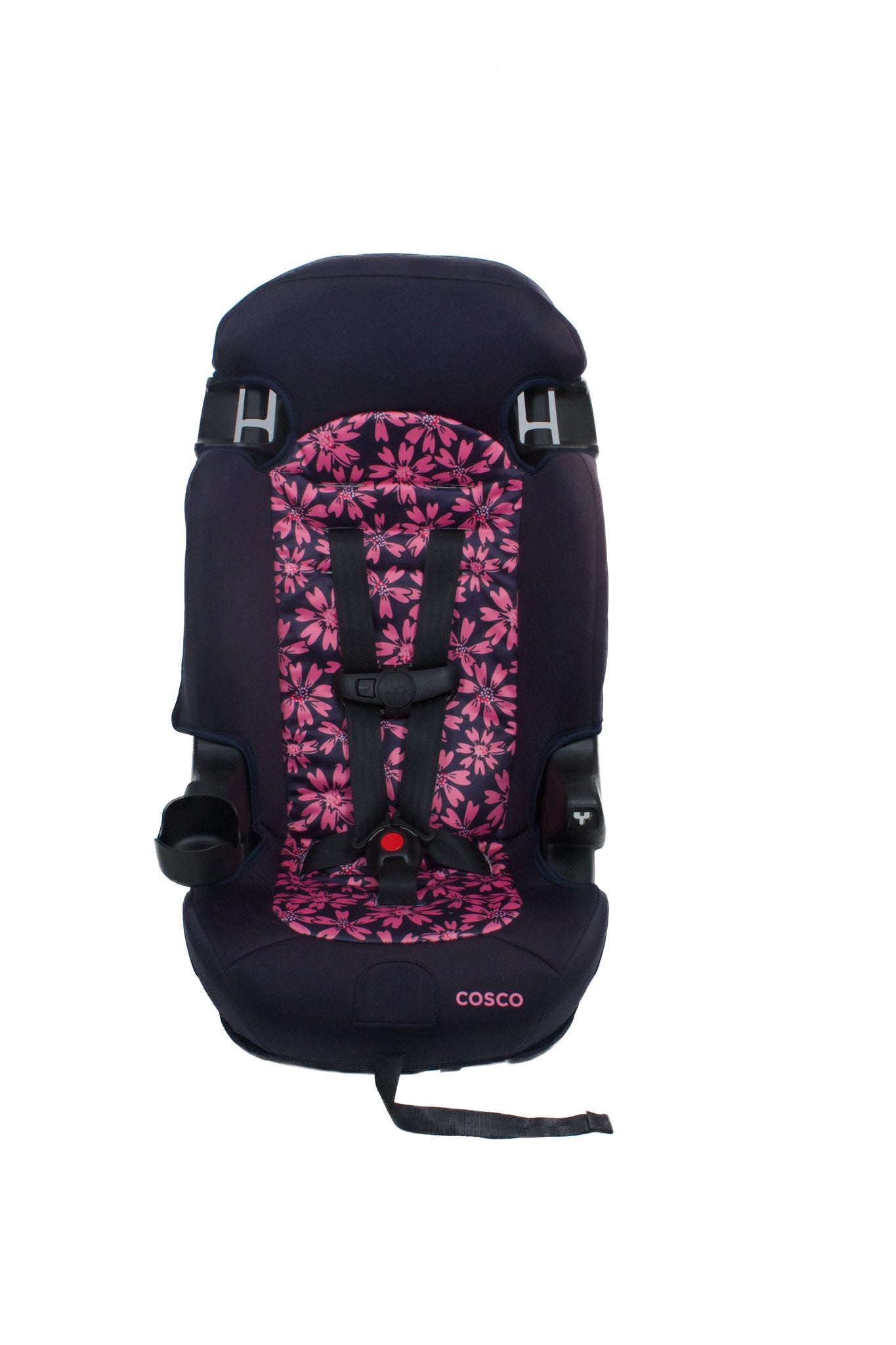 Preloved Cosco Finale 2 in 1 Booster Car Seat, Pink Amaryllis