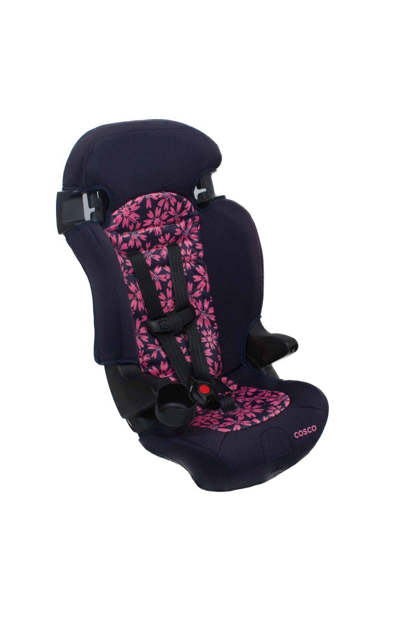 Preloved Cosco Finale 2 in 1 Booster Car Seat, Pink Amaryllis