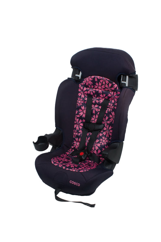 Preloved Cosco Finale 2 in 1 Booster Car Seat, Pink Amaryllis