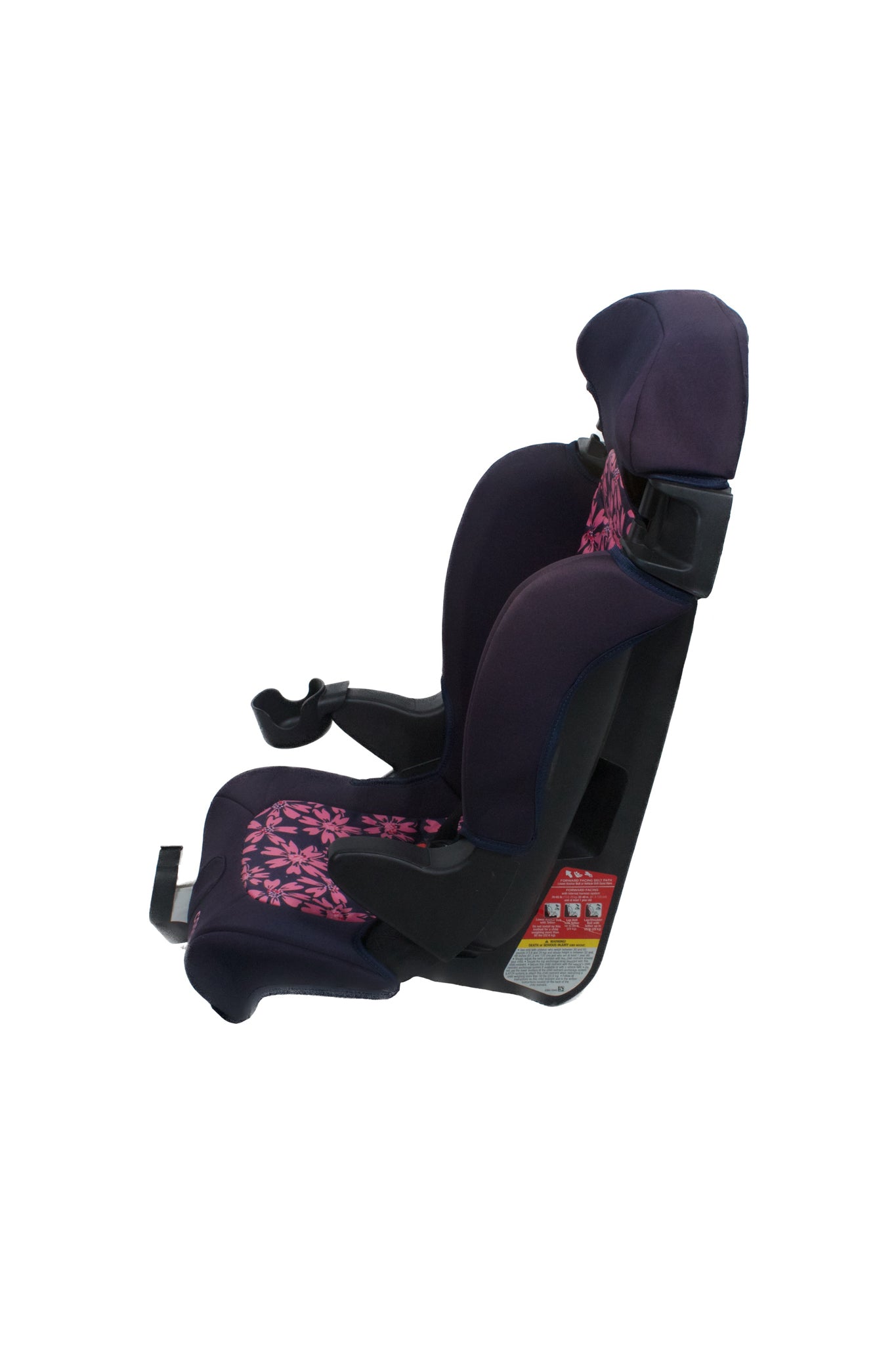 Preloved Cosco Finale 2 in 1 Booster Car Seat, Pink Amaryllis