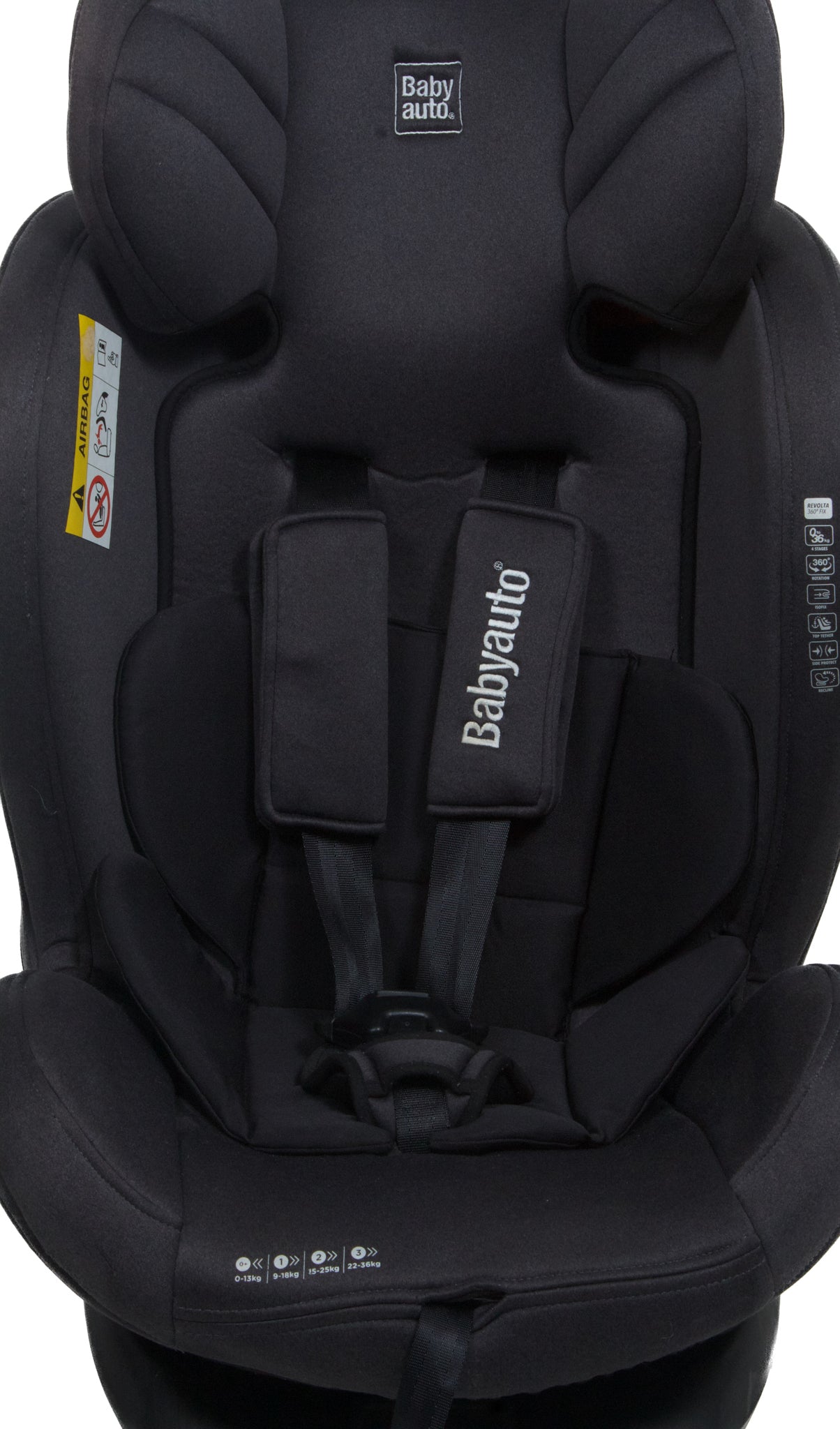 Preloved Baby Auto Biro D Car Seat, Black