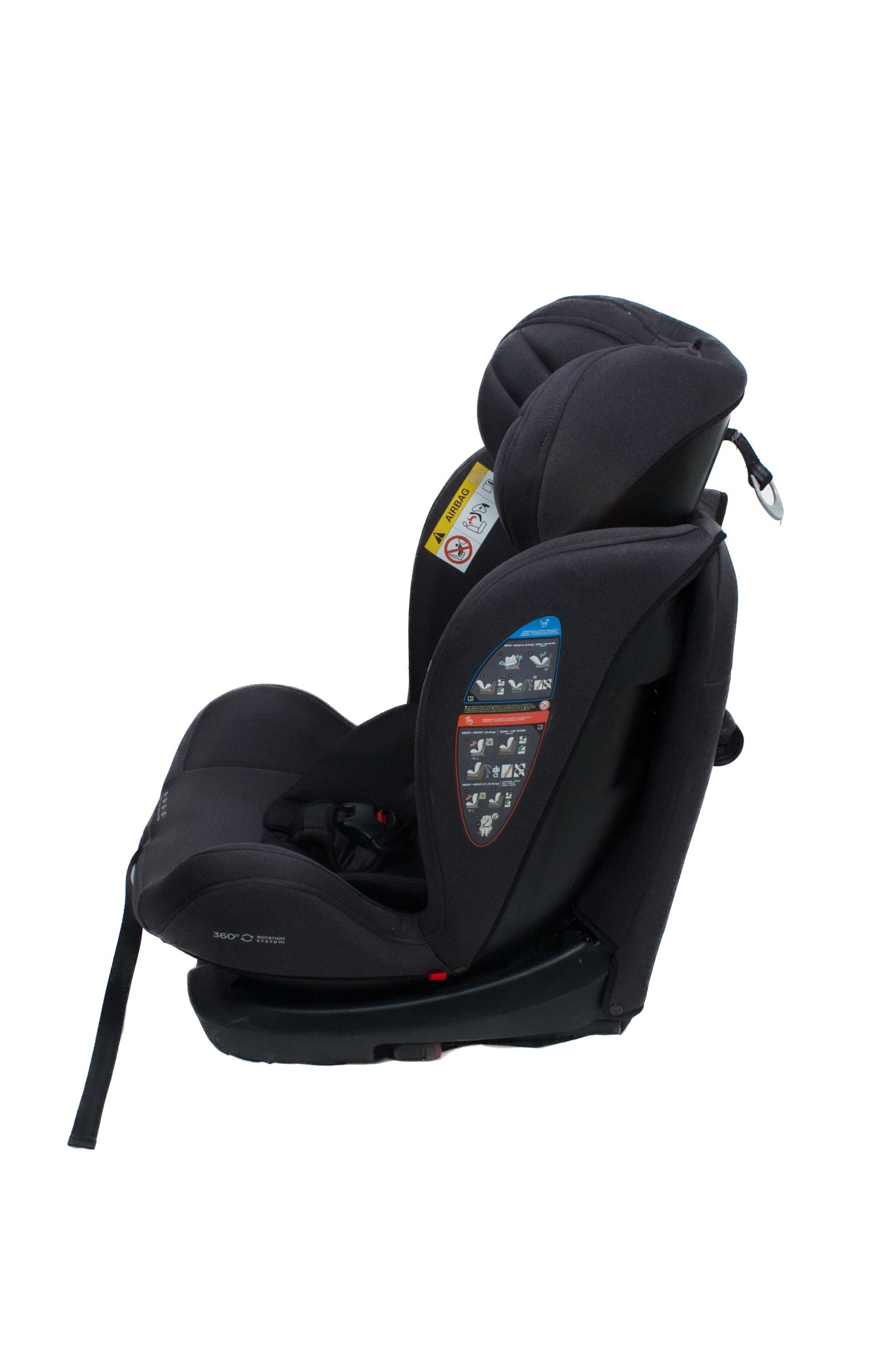 Preloved Baby Auto Biro D Car Seat, Black