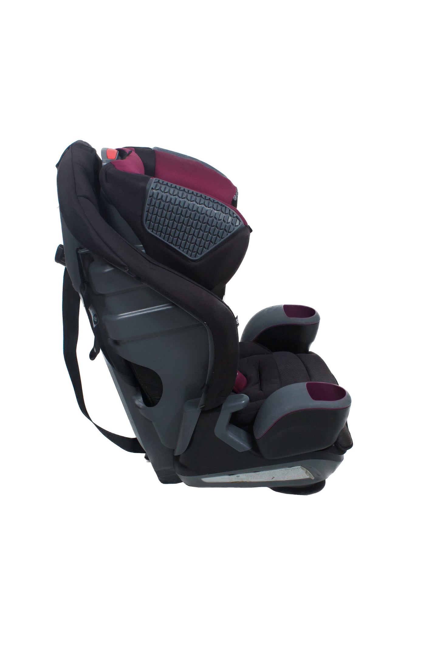 Preloved Evenflo SAFEMAX 3-IN-1 Booster Car Seat Black/Burgundy