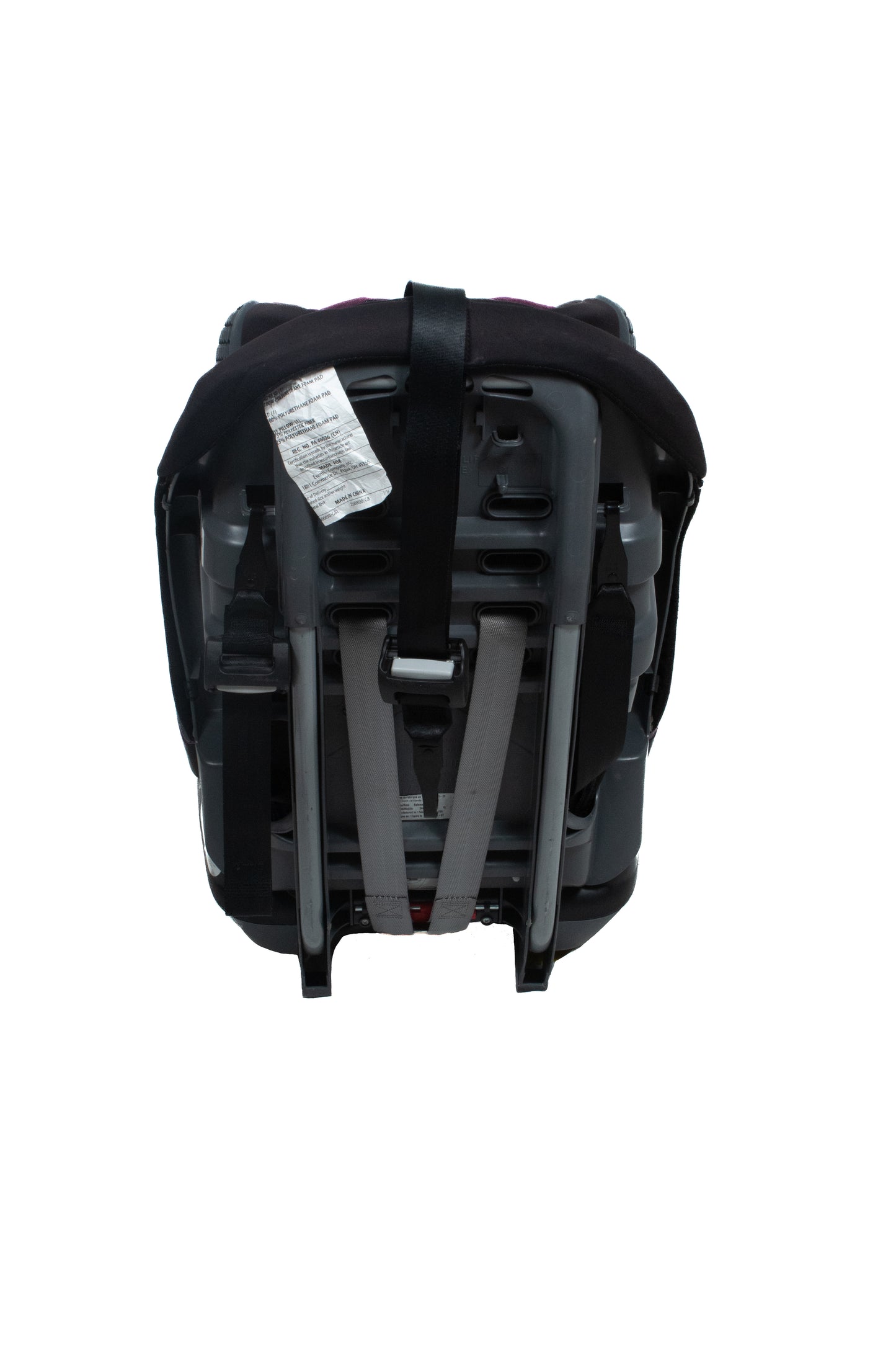 Preloved Evenflo SAFEMAX 3-IN-1 Booster Car Seat Black/Burgundy