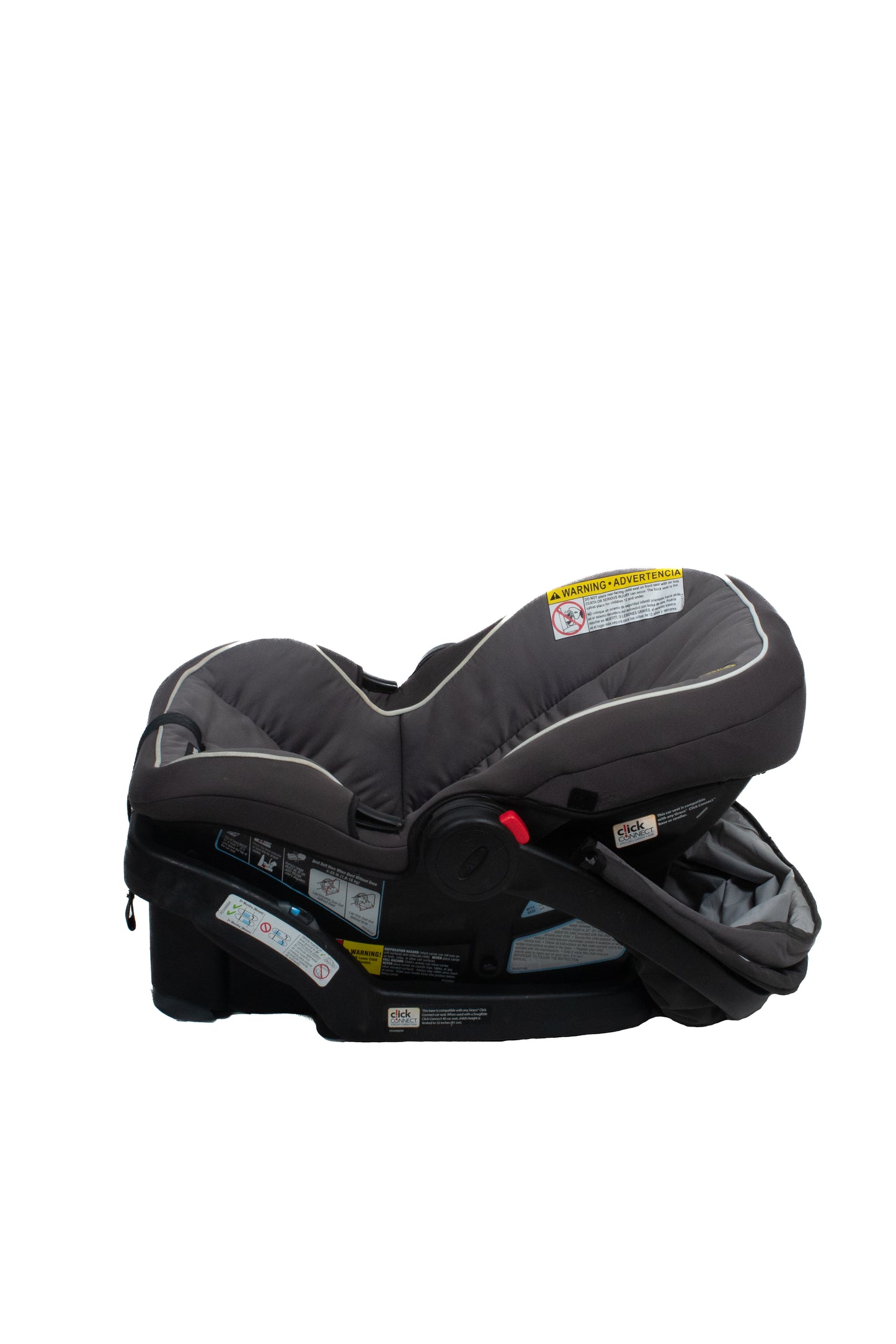 Preloved Graco SnugRide® SnugLock® 35 Infant Car Seat, Black/Dark Grey