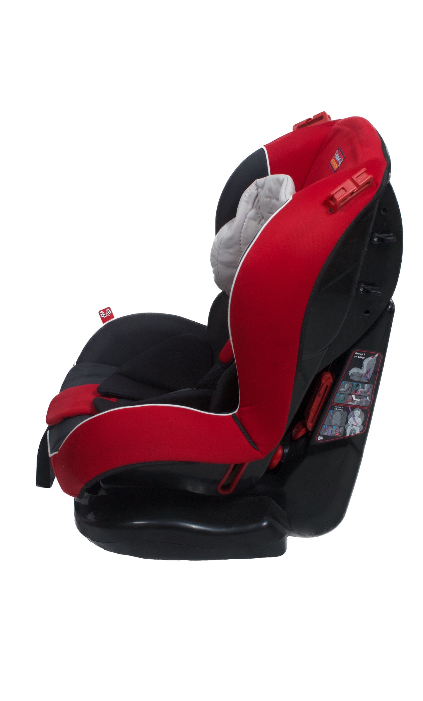 Preloved Juniors Royal Baby Classic Car Seat, Red