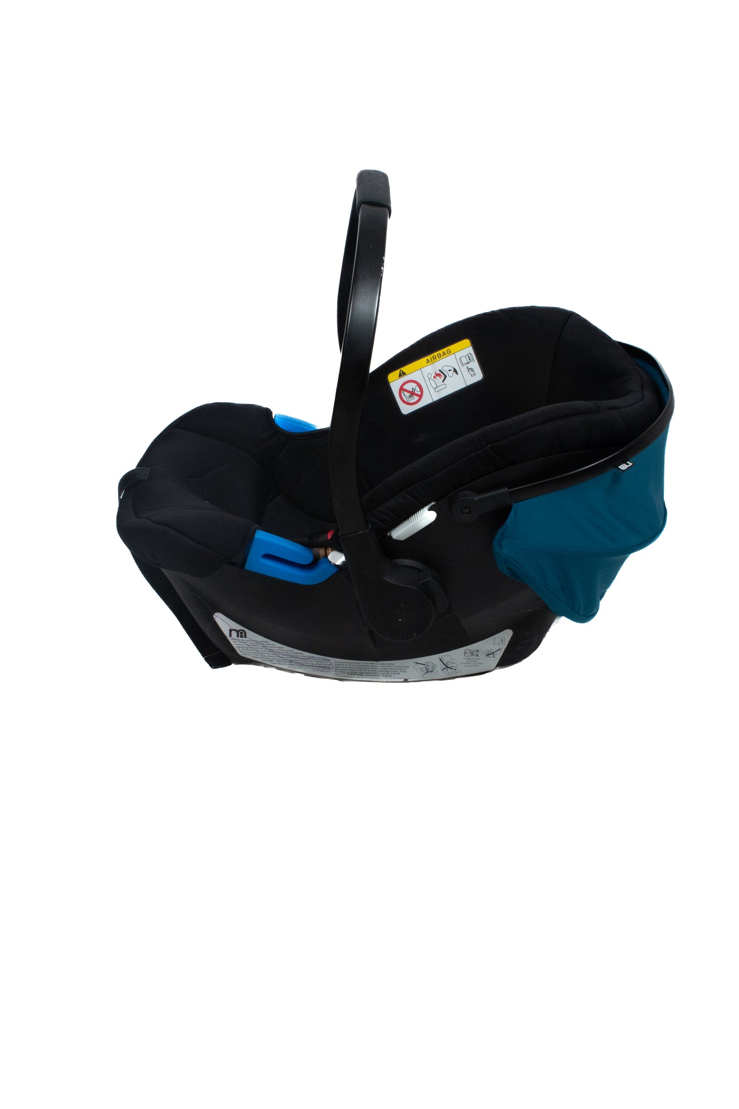 Preloved Mothercare Journey Car Seat, Black/Petrol Blue