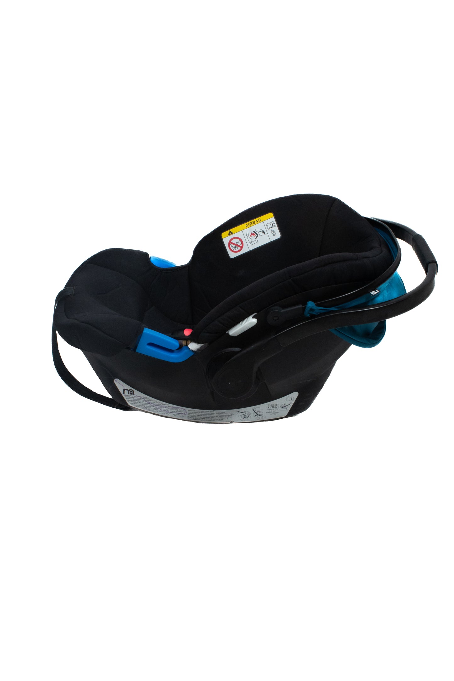 Preloved Mothercare Journey Car Seat, Black/Petrol Blue