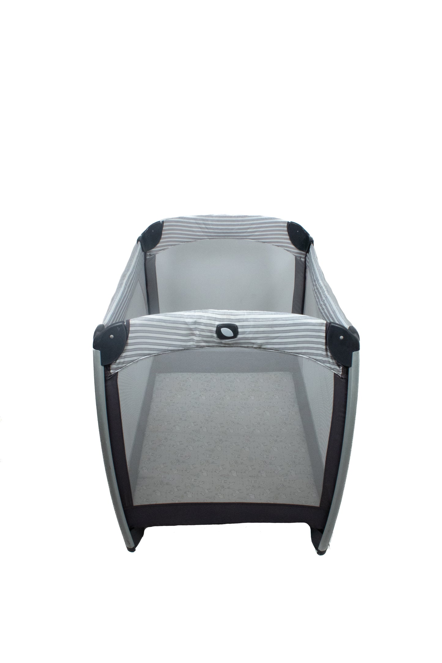 Preloved Joie Commuter Travel Cot, Black/Grey