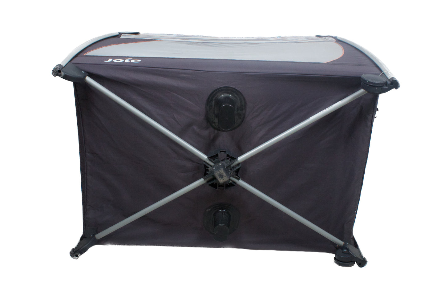 Preloved Joie Commuter Travel Cot, Black/Grey