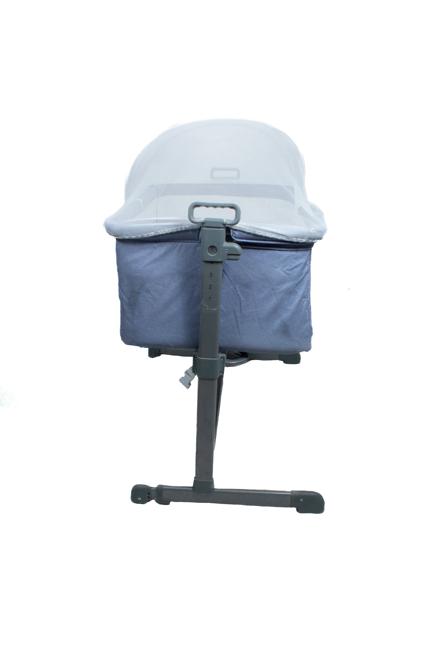 Preloved Juniors Peyton Bedside Bassinet, Light Blue