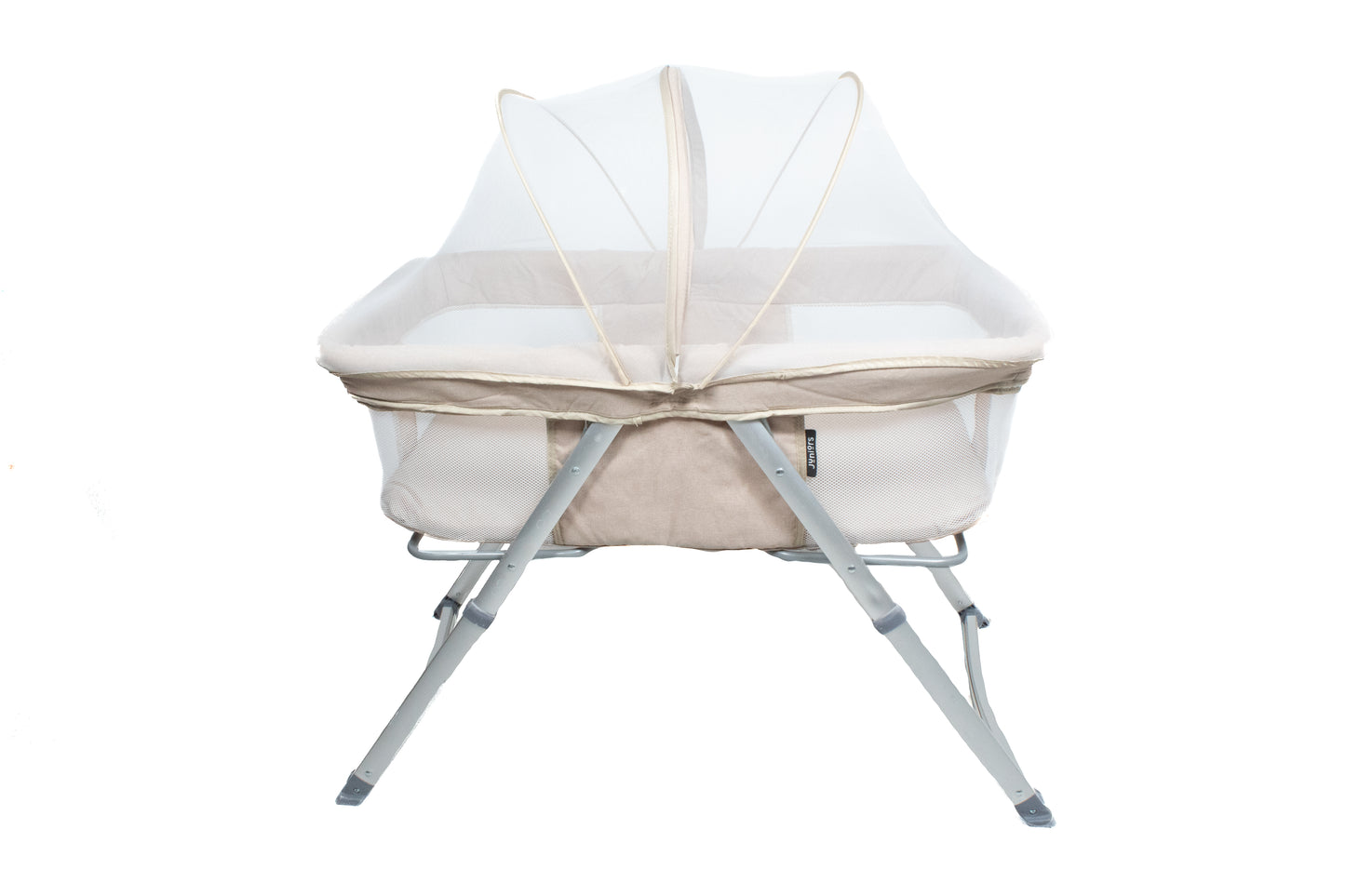 Preloved Juniors Drew Foldable Baby Bassinet, Golden Beige