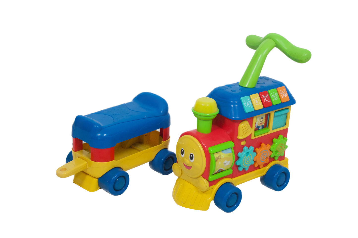 Preloved Winfun Ride-on Learning Train Walker