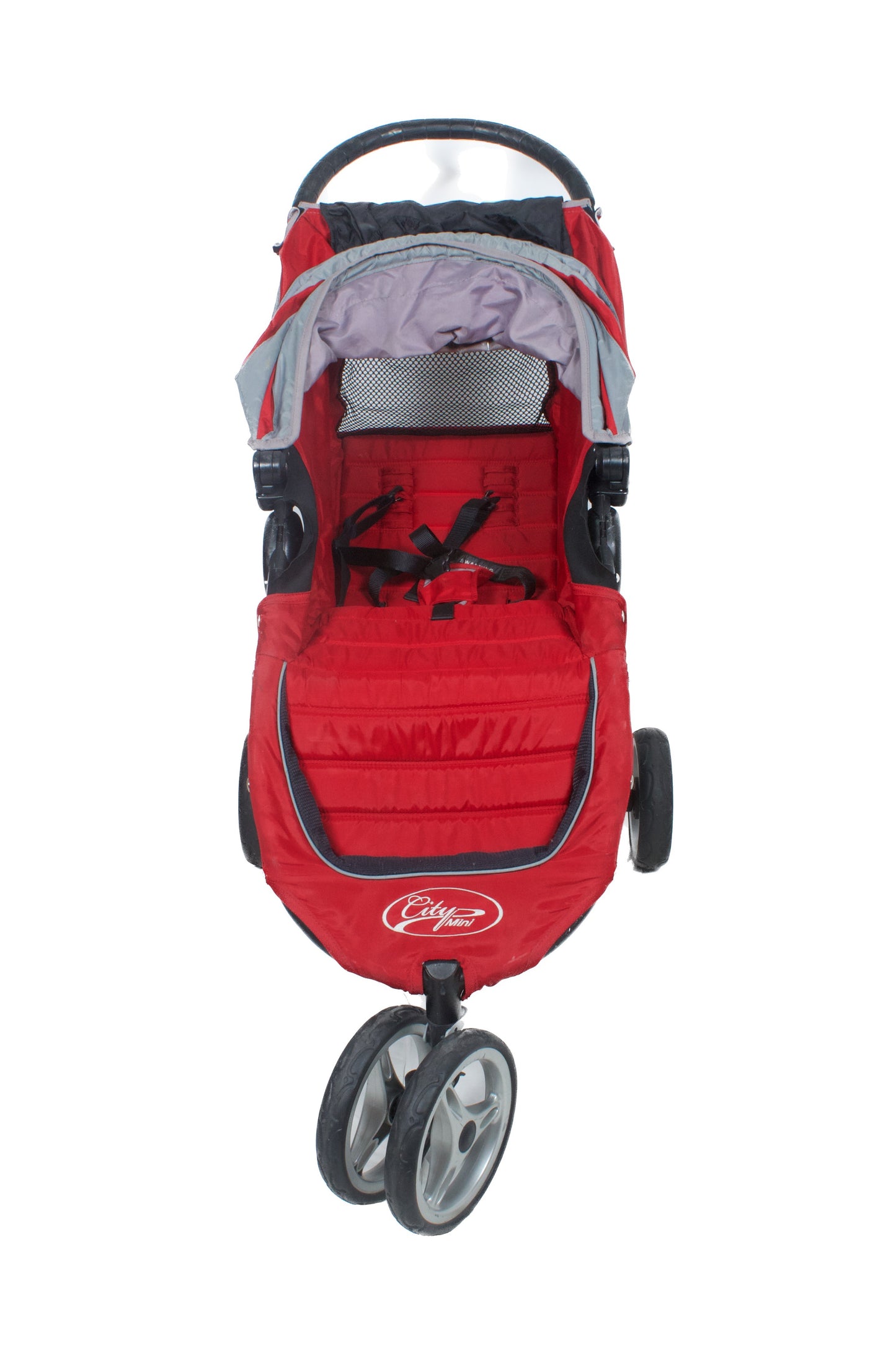 Preloved Baby Jogger City Mini Pushchair Stroller, Red