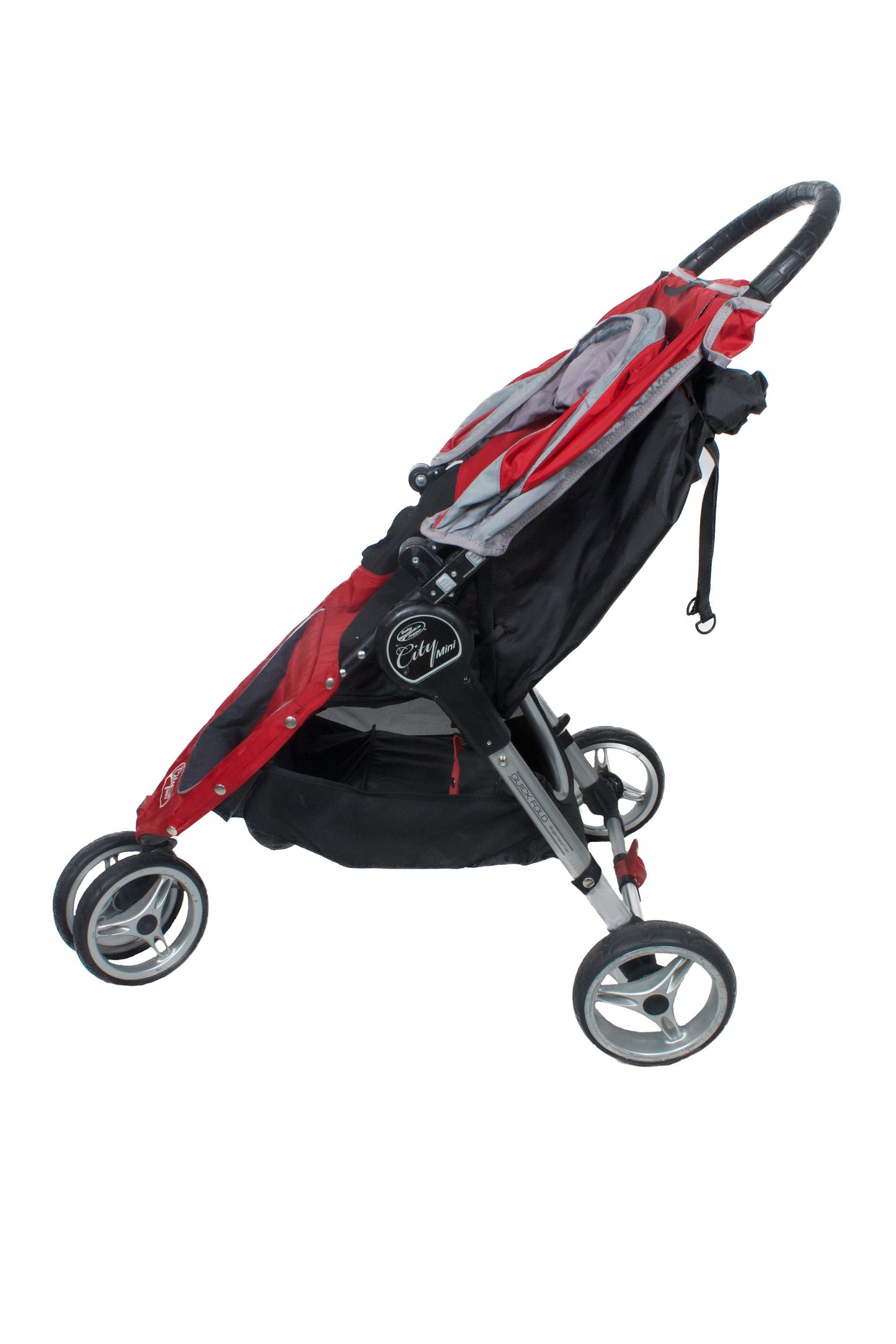 Preloved Baby Jogger City Mini Pushchair Stroller, Red