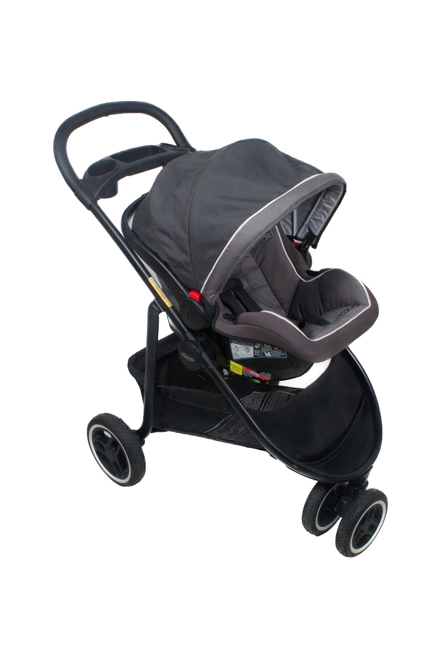 Preloved Graco Modes™ 3 Lite Platinum Travel System, Black/Dark Grey