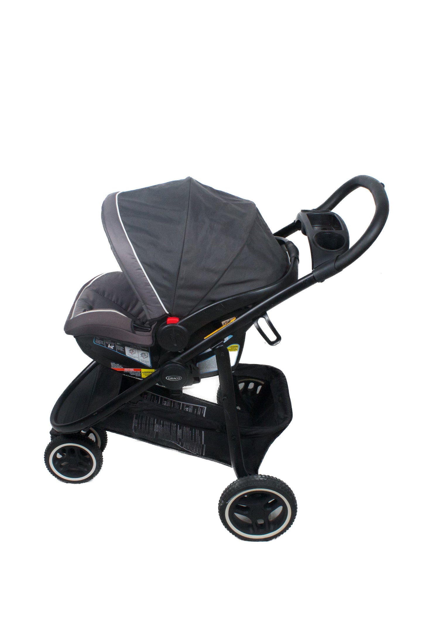 Preloved Graco Modes™ 3 Lite Platinum Travel System, Black/Dark Grey
