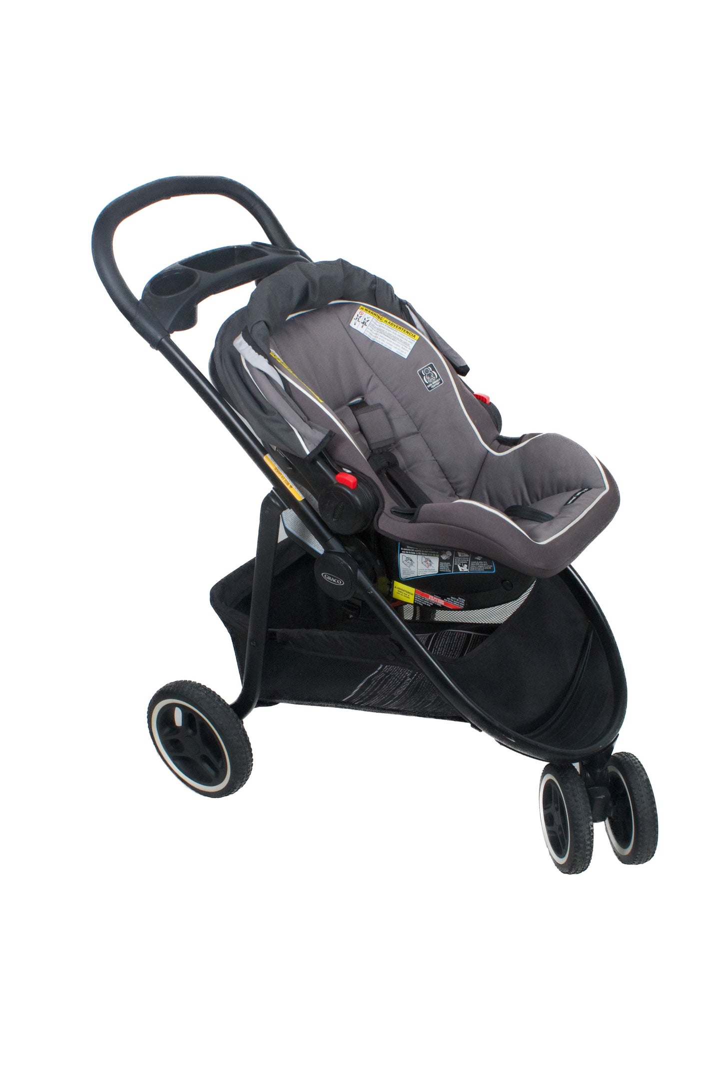 Preloved Graco Modes™ 3 Lite Platinum Travel System, Black/Dark Grey