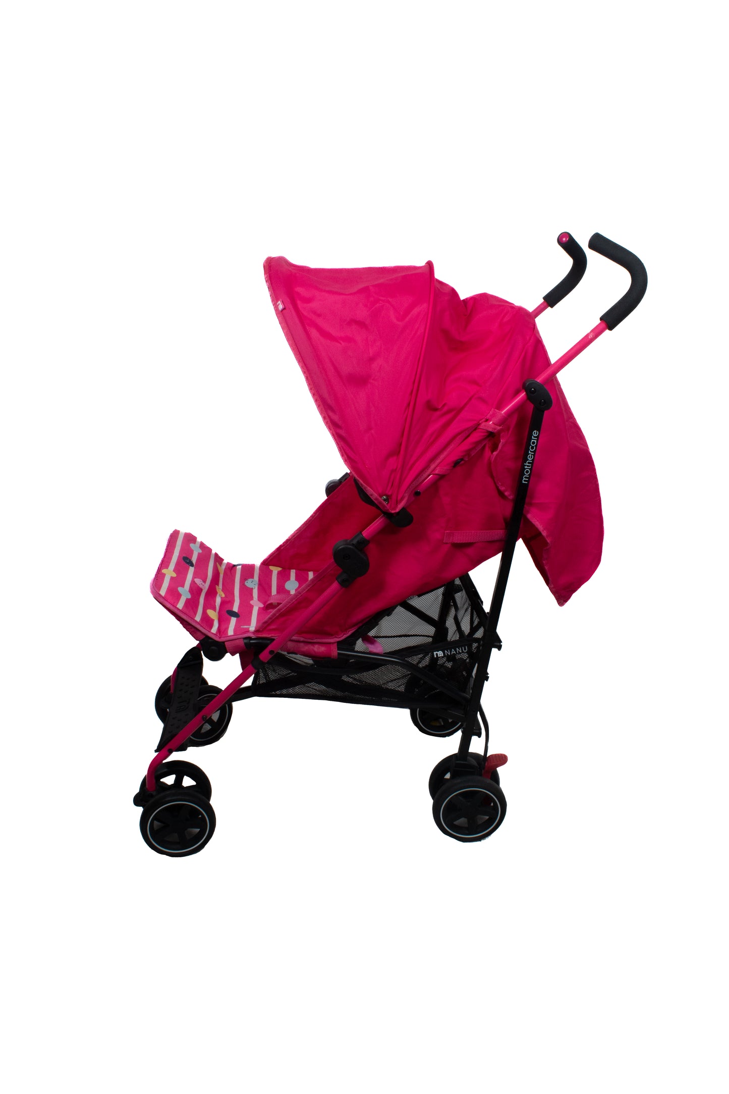 Preloved Mothercare Nanu Stroller - Pink Flamingo