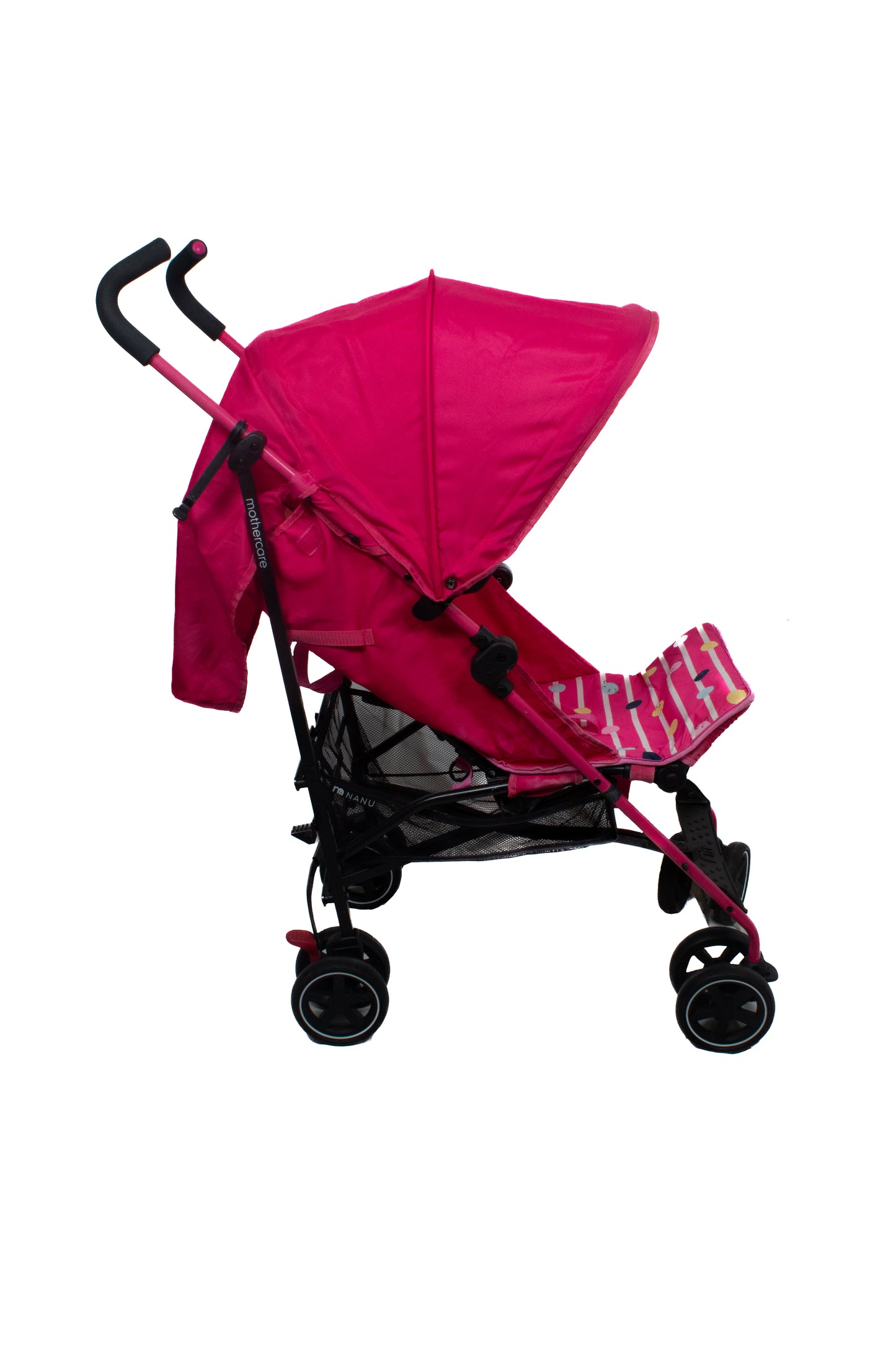 Preloved Mothercare Nanu Stroller - Pink Flamingo