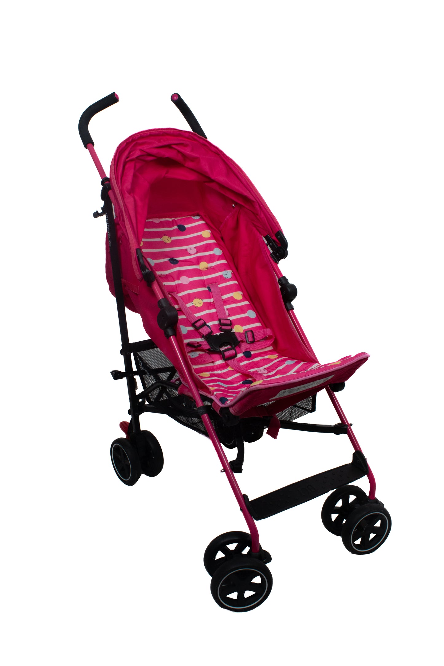 Preloved Mothercare Nanu Stroller - Pink Flamingo
