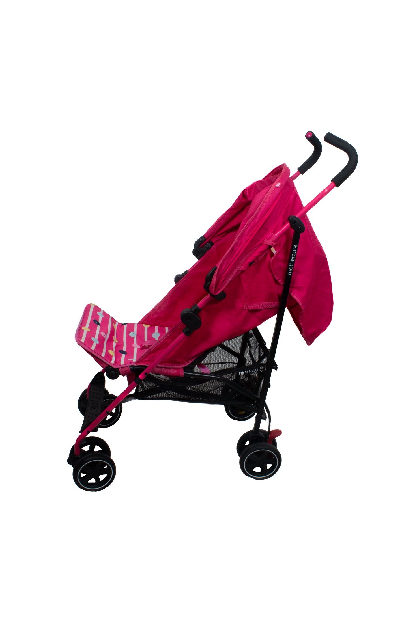 Preloved Mothercare Nanu Stroller - Pink Flamingo