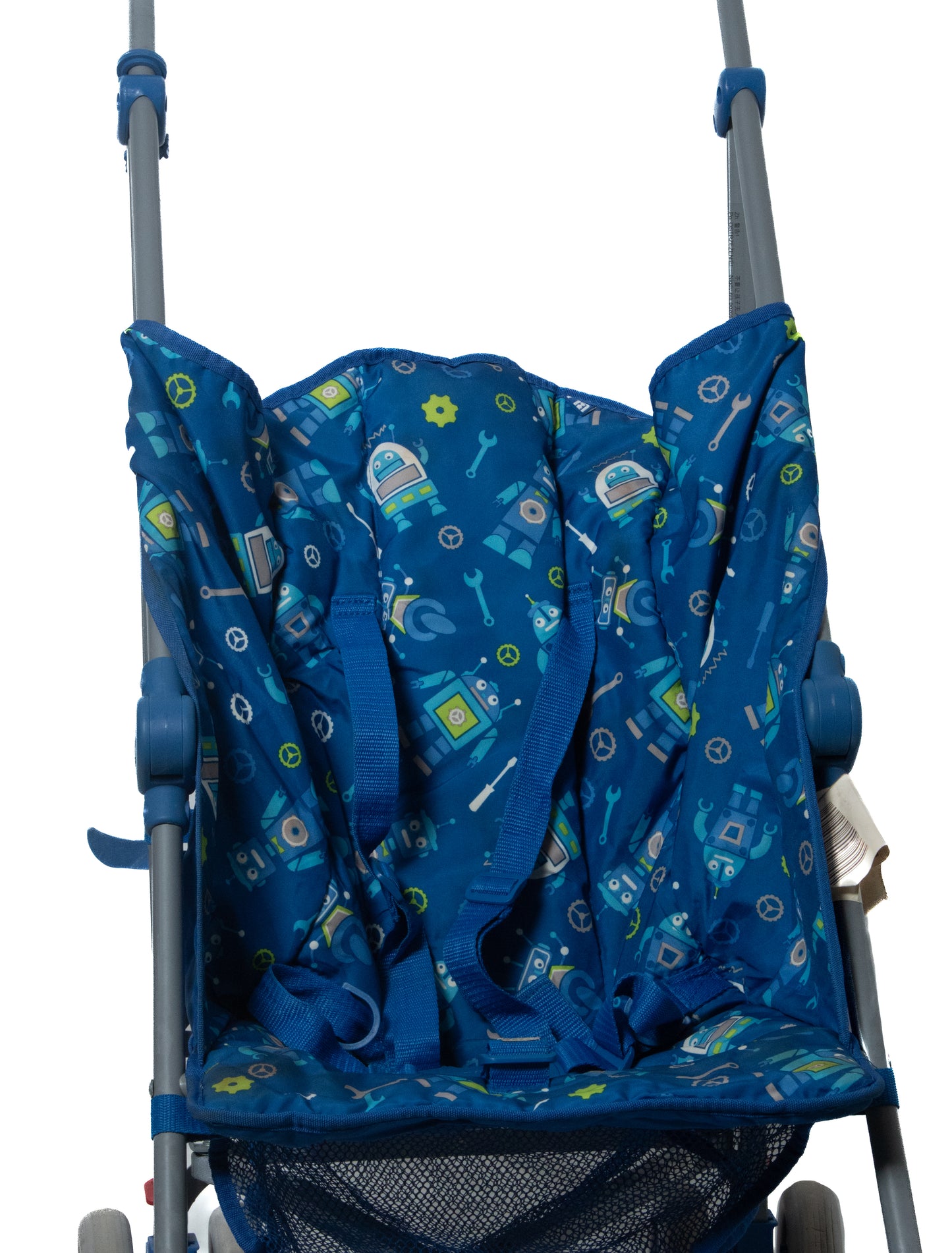 Preloved Mothercare Jive Stroller, Robots Blue
