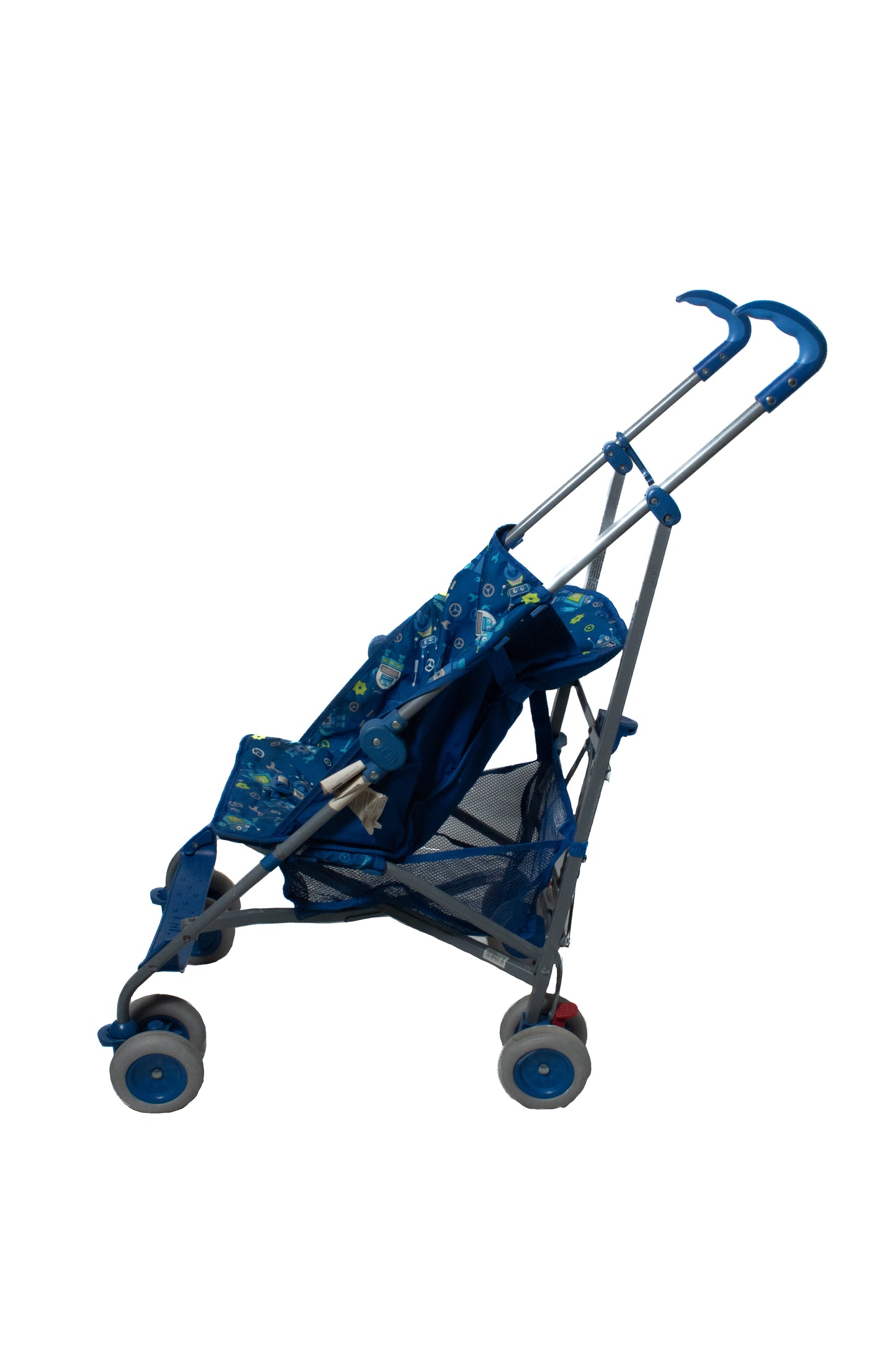 Preloved Mothercare Jive Stroller, Robots Blue