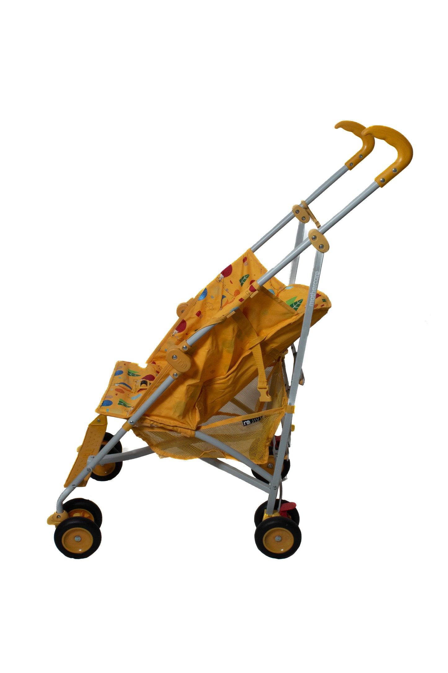 Preloved Mothercare Jive Stroller, Yellow Adventure