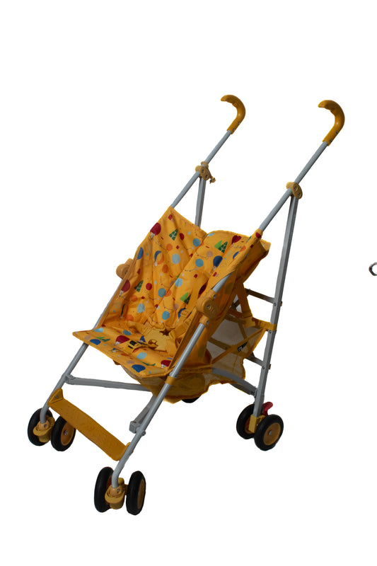 Preloved Mothercare Jive Stroller, Yellow Adventure