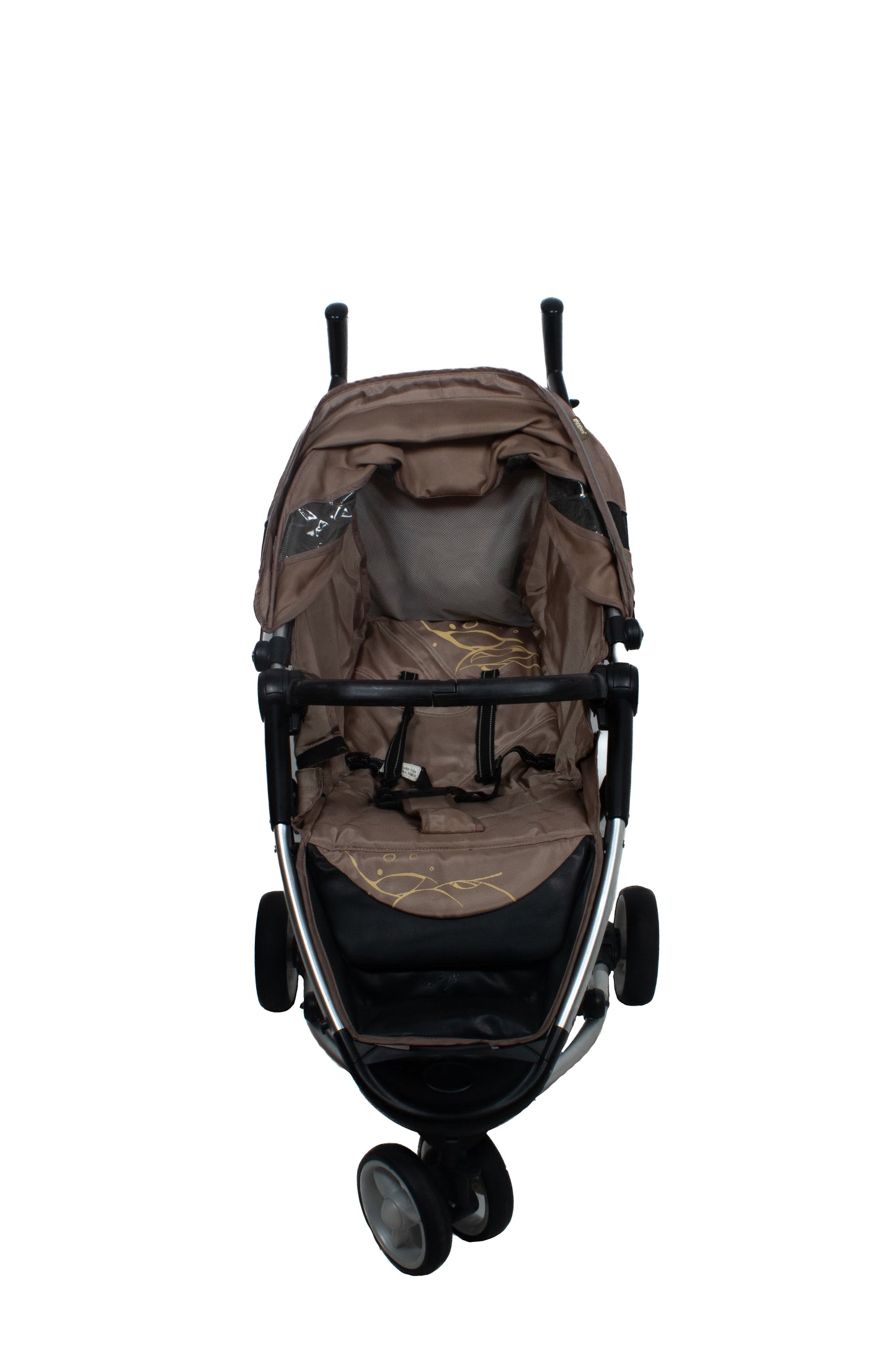 Preloved Giggles Stroller Buggy, Brown Beige