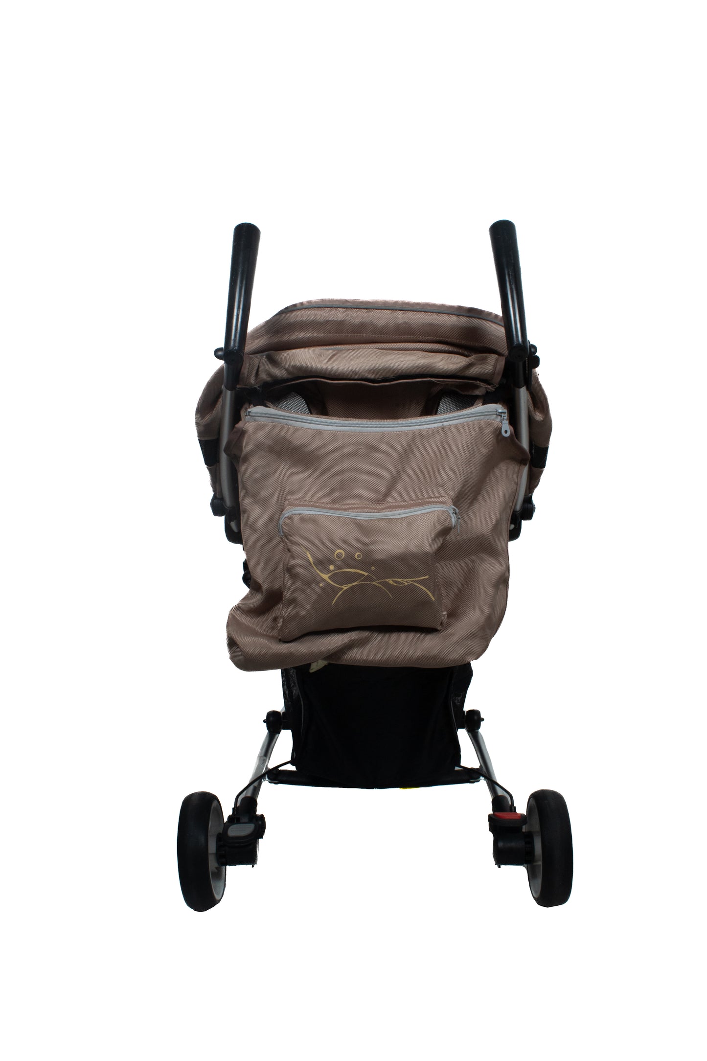 Preloved Giggles Stroller Buggy, Brown Beige