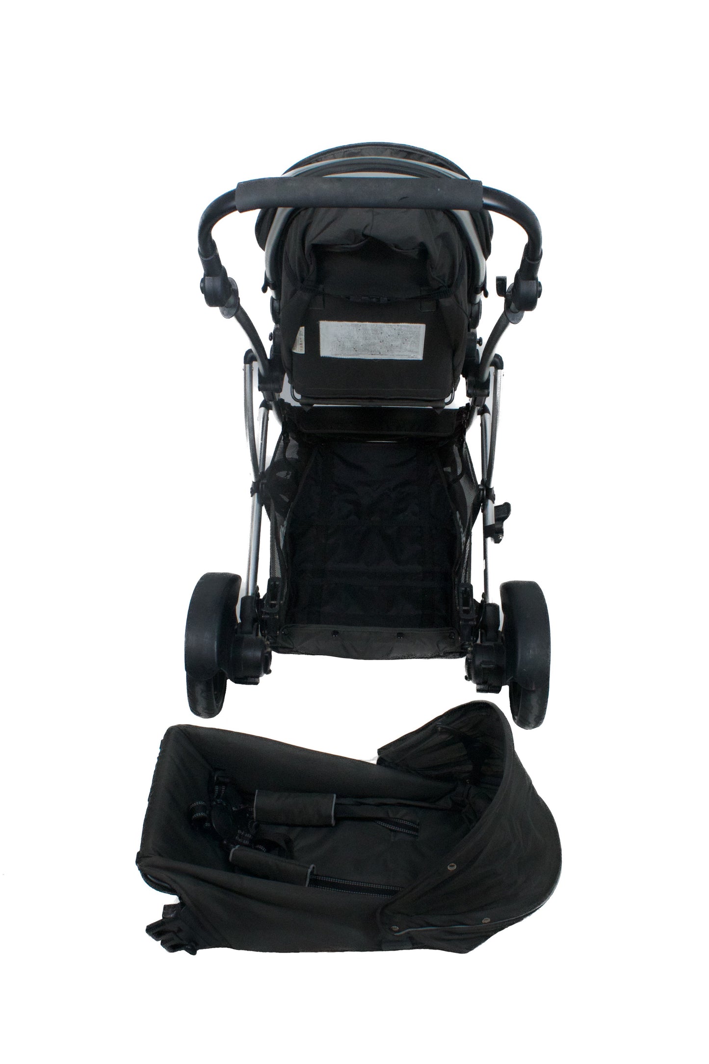 Preloved Hauck Duett 2 Double Pushchair, Black