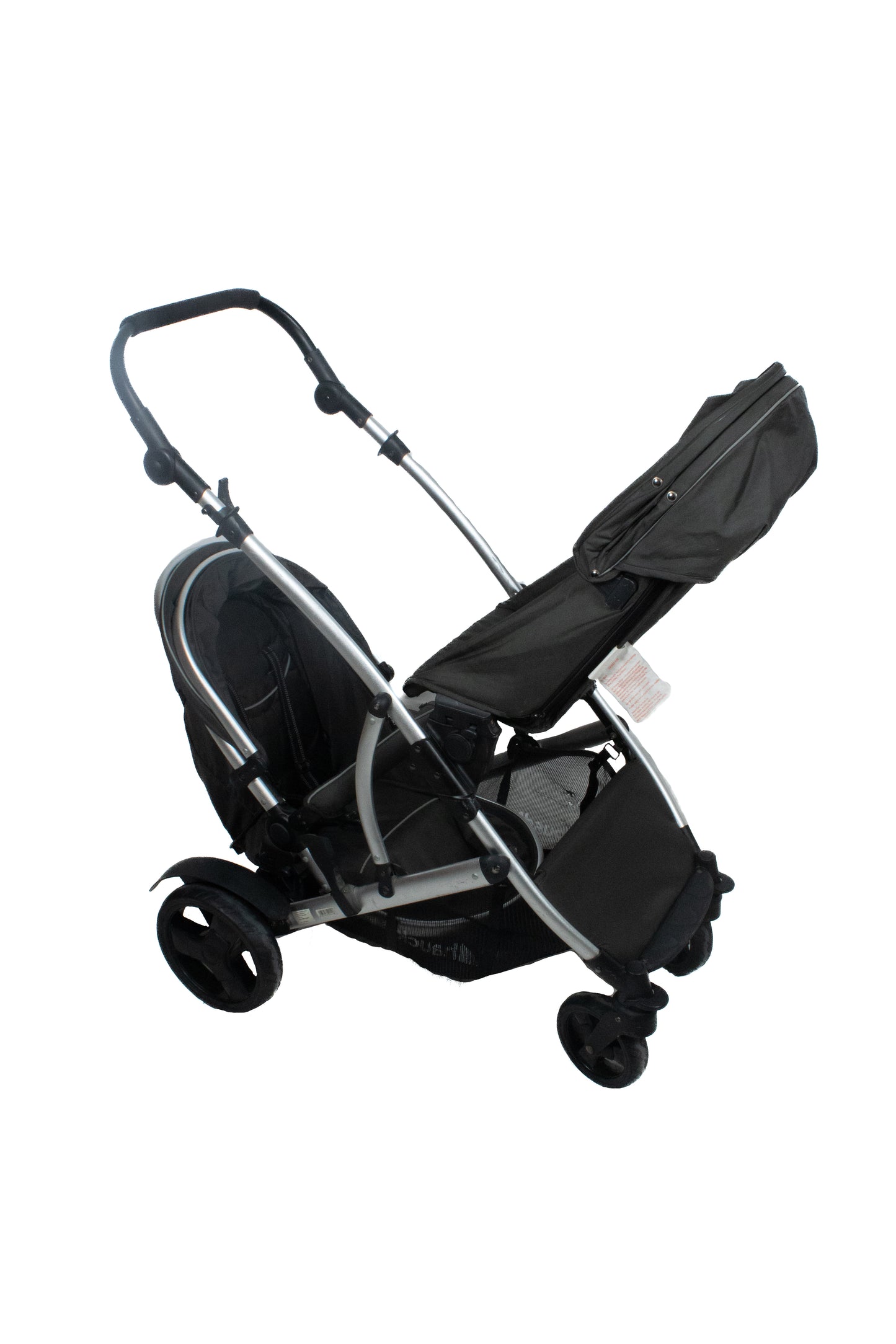 Preloved Hauck Duett 2 Double Pushchair, Black