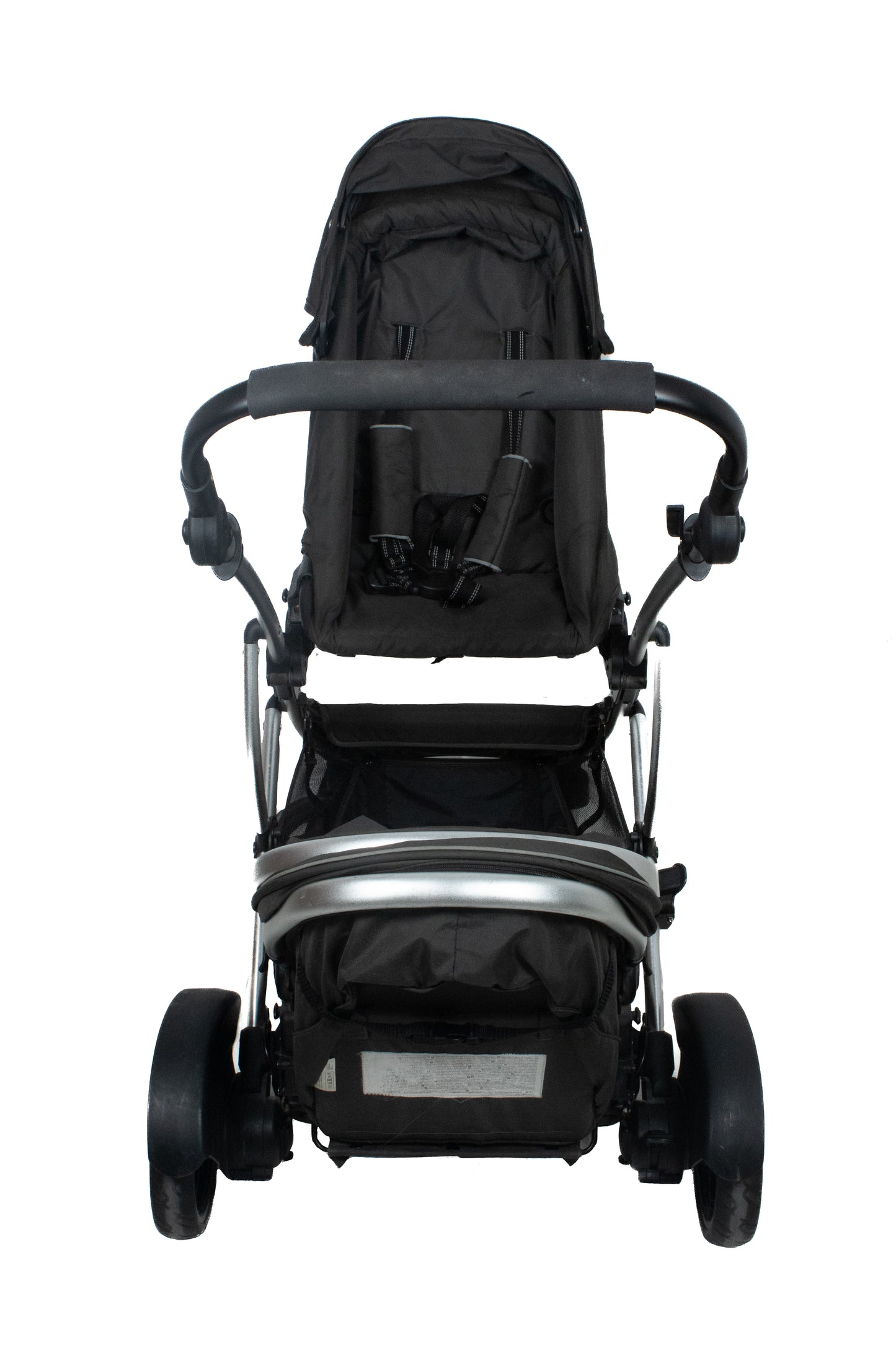 Preloved Hauck Duett 2 Double Pushchair, Black