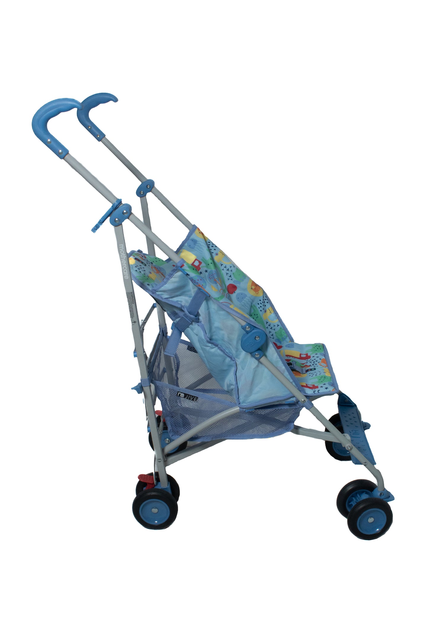 Preloved Mothercare Jive Stroller, Jungle Safari Blue