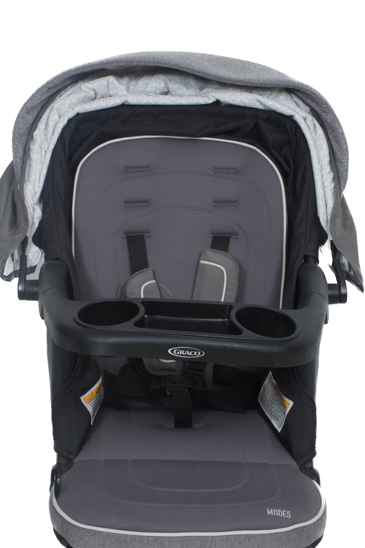 Preloved Graco Modes™ 3 Lite Platinum Travel System, Black/Grey
