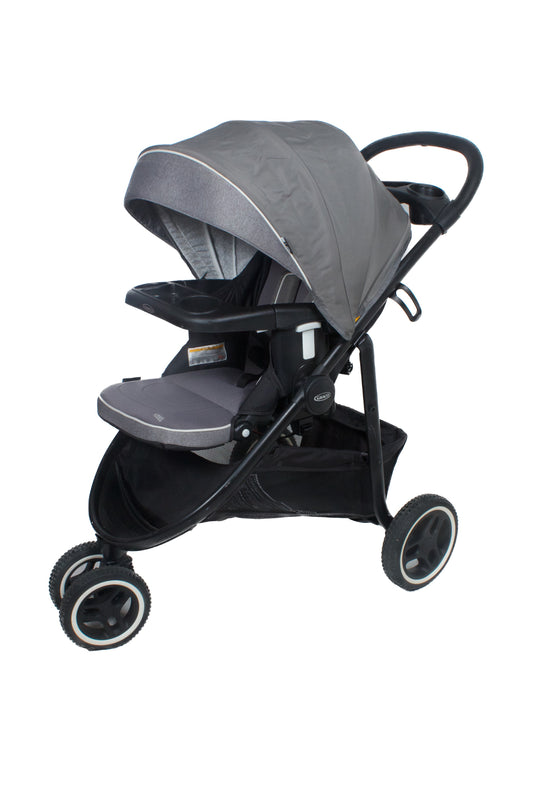 Preloved Graco Modes™ 3 Lite Platinum Travel System, Black/Grey