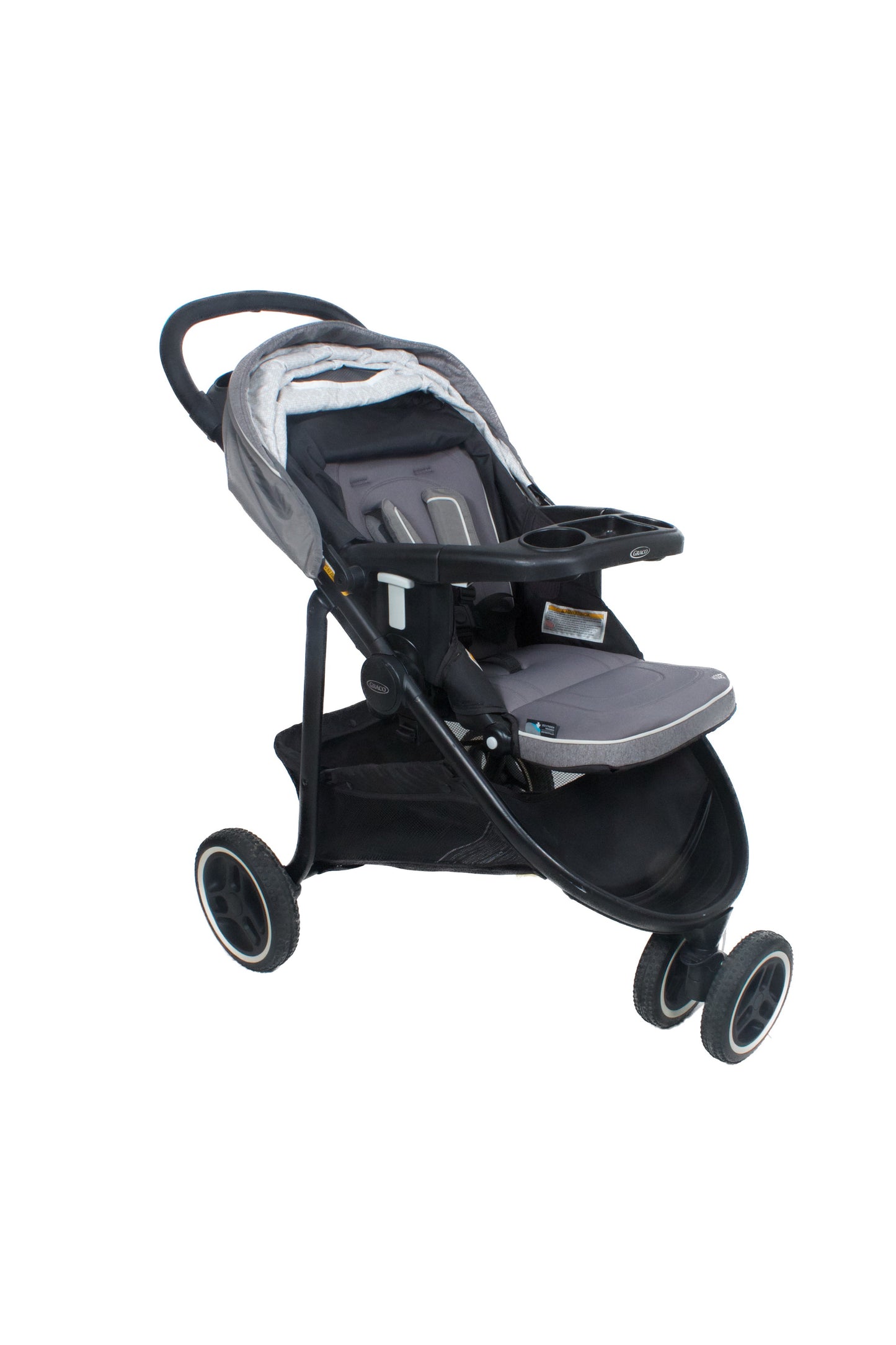 Preloved Graco Modes™ 3 Lite Platinum Travel System, Black/Grey