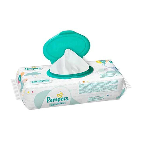 Pampers Sensitive Baby Wipes, 56 Wipes